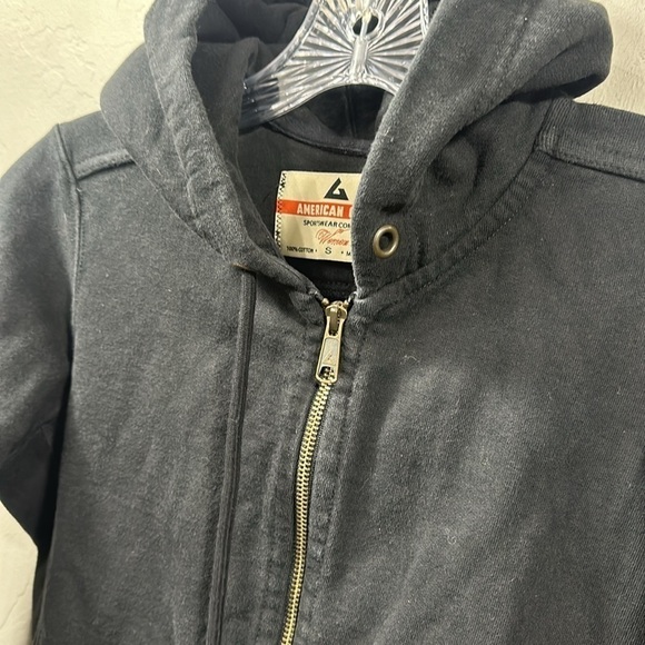 American Giant black full zip jacket size small - Picture 6 of 13